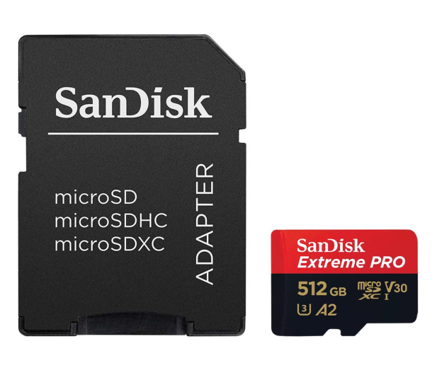 SANDISK MicroSDXC 512GB 200MB/s SDSQXCD-512G-GN6MA - 1058599 - zdjęcie 2